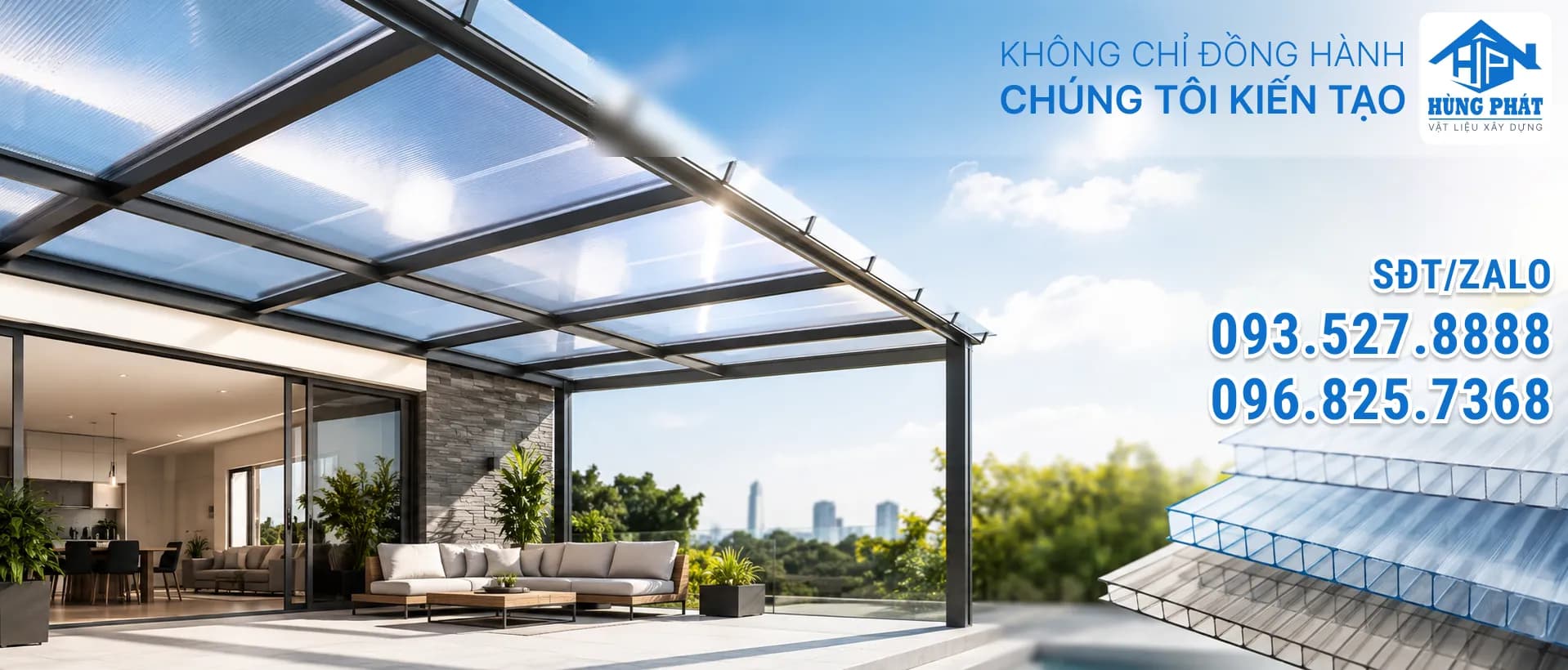 Tấm Lấy Sáng Polycarbonate Là Gì? Ứng Dụng & Ưu Điểm Nổi Bật