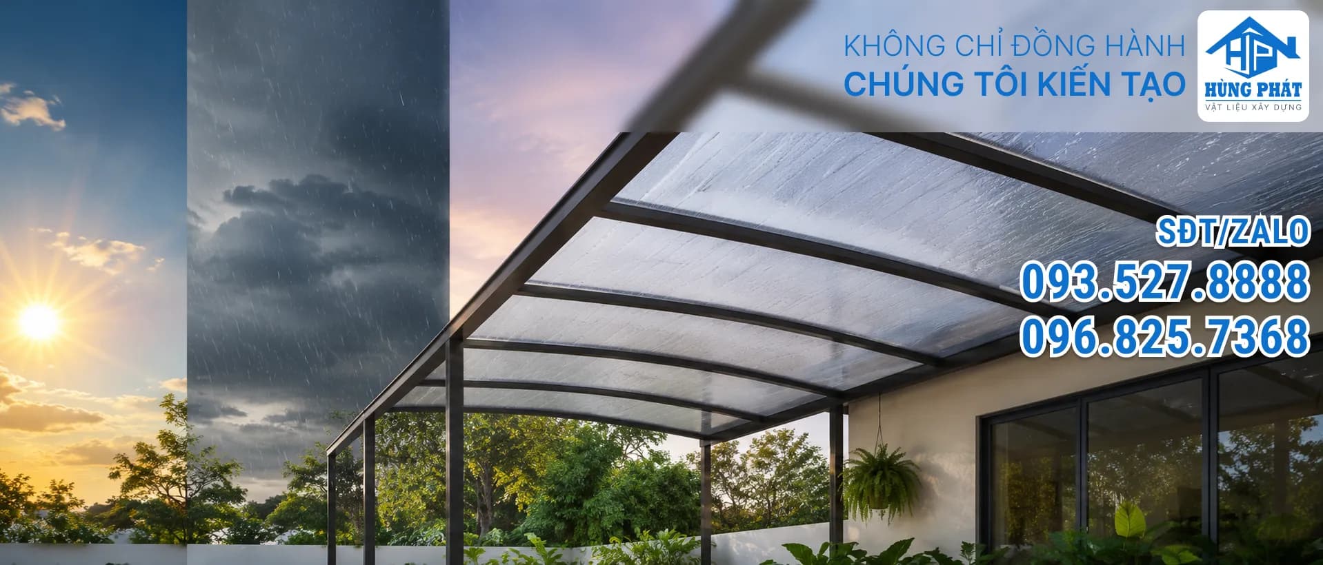 Tuổi Thọ Tấm Lấy Sáng Polycarbonate Bao Lâu? Bí Quyết Bền 20 Năm