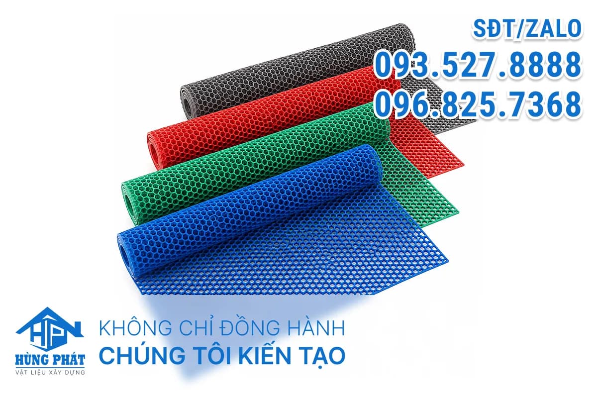 Thảm Nhựa Tổ Ong 2
