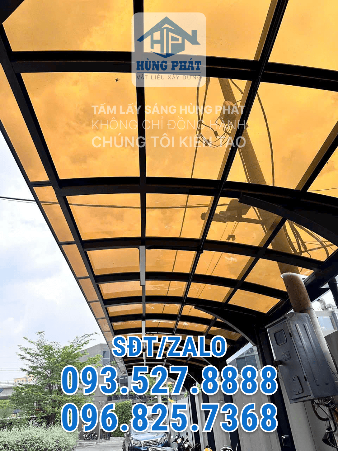 Thi công mái che nhà xưởng tại Thủ Đức, TP.HCM – Hùng Phát