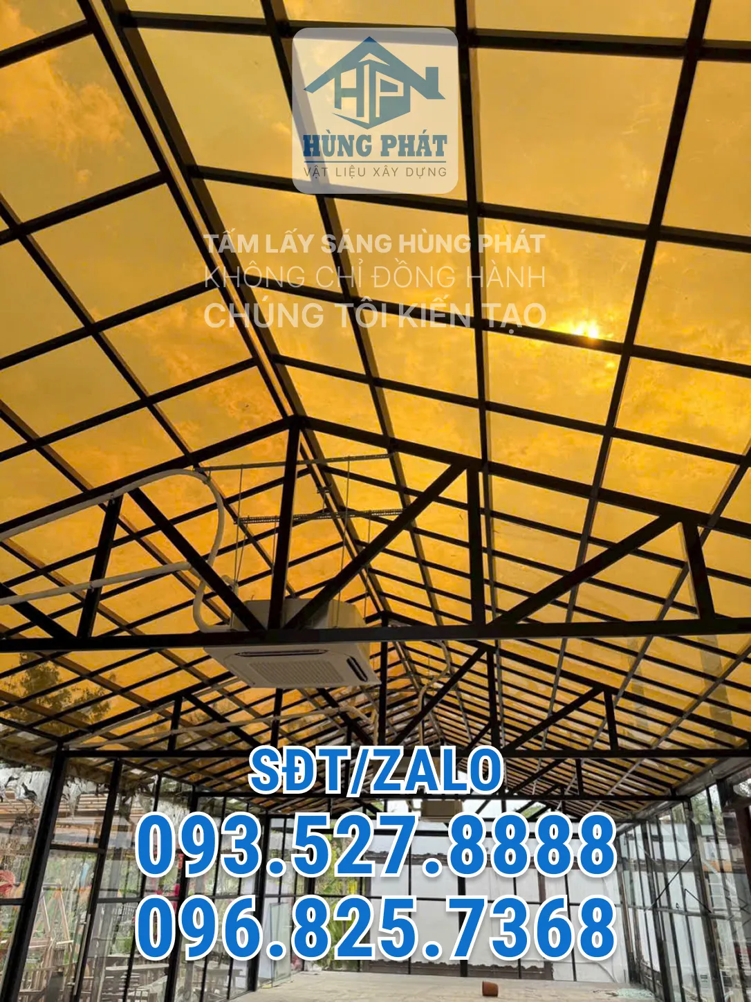 Thi công vách ngăn lấy sáng tại Tân Bình, TP.HCM – Hùng Phát