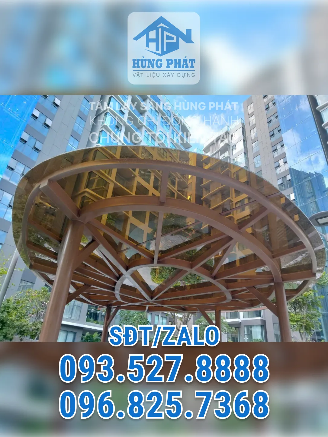 Thi công mái che ban công tại Bà Rịa - Vũng Tàu – Hùng Phát