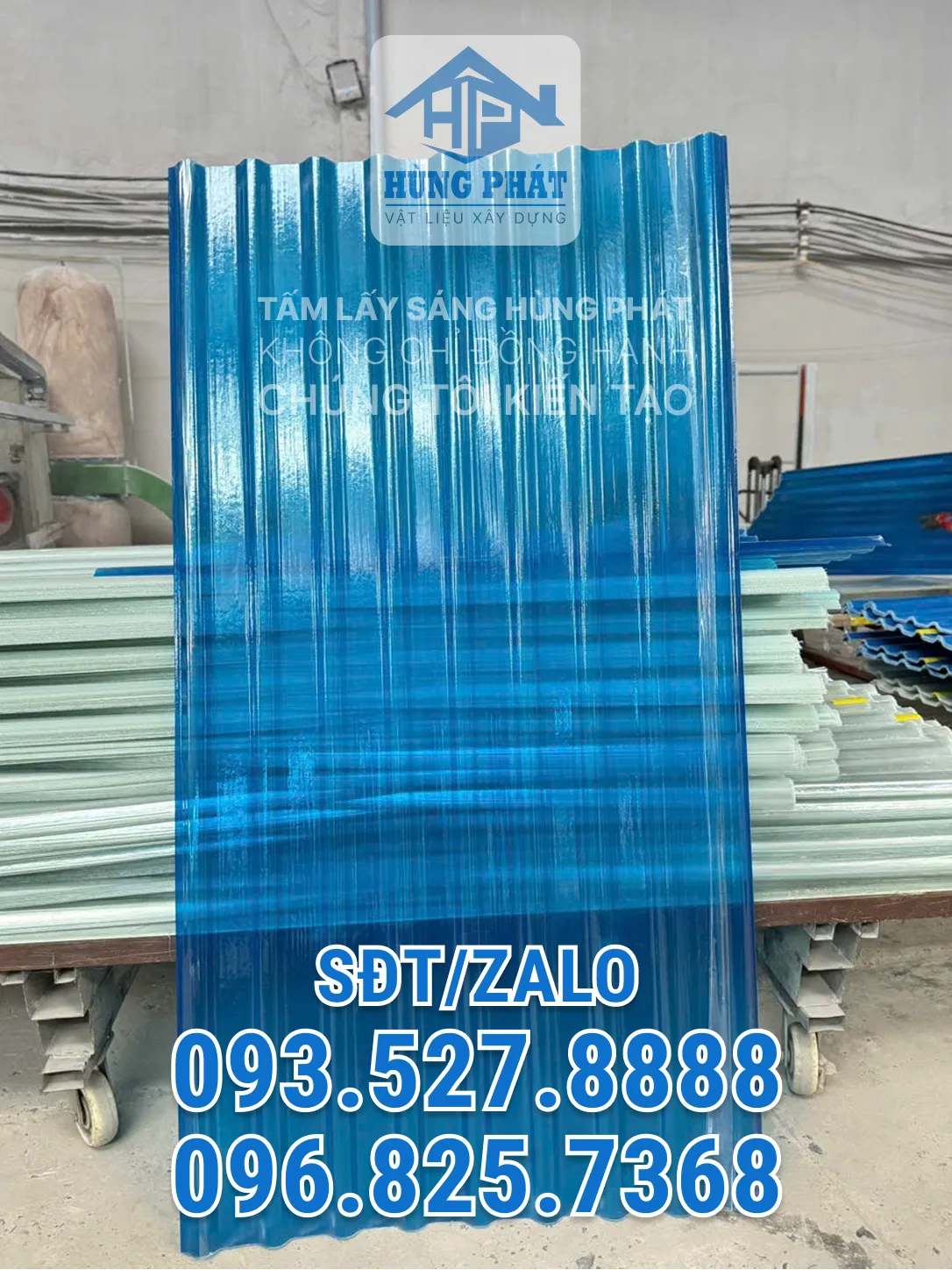 Thi công mái lợp composite tại Quận 6, TP.HCM – Hùng Phát