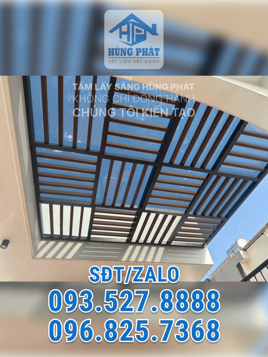 Thi công mái vòm polycarbonate tại Thủ Đức, TP.HCM – Hùng Phát