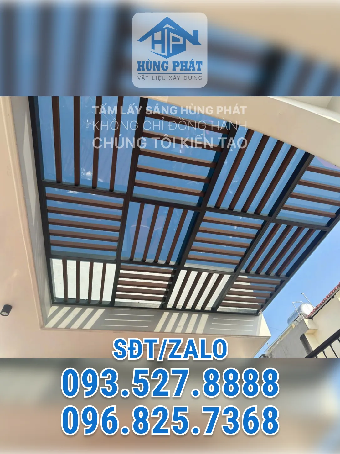 Thi công mái vòm polycarbonate tại Thủ Đức, TP.HCM – Hùng Phát