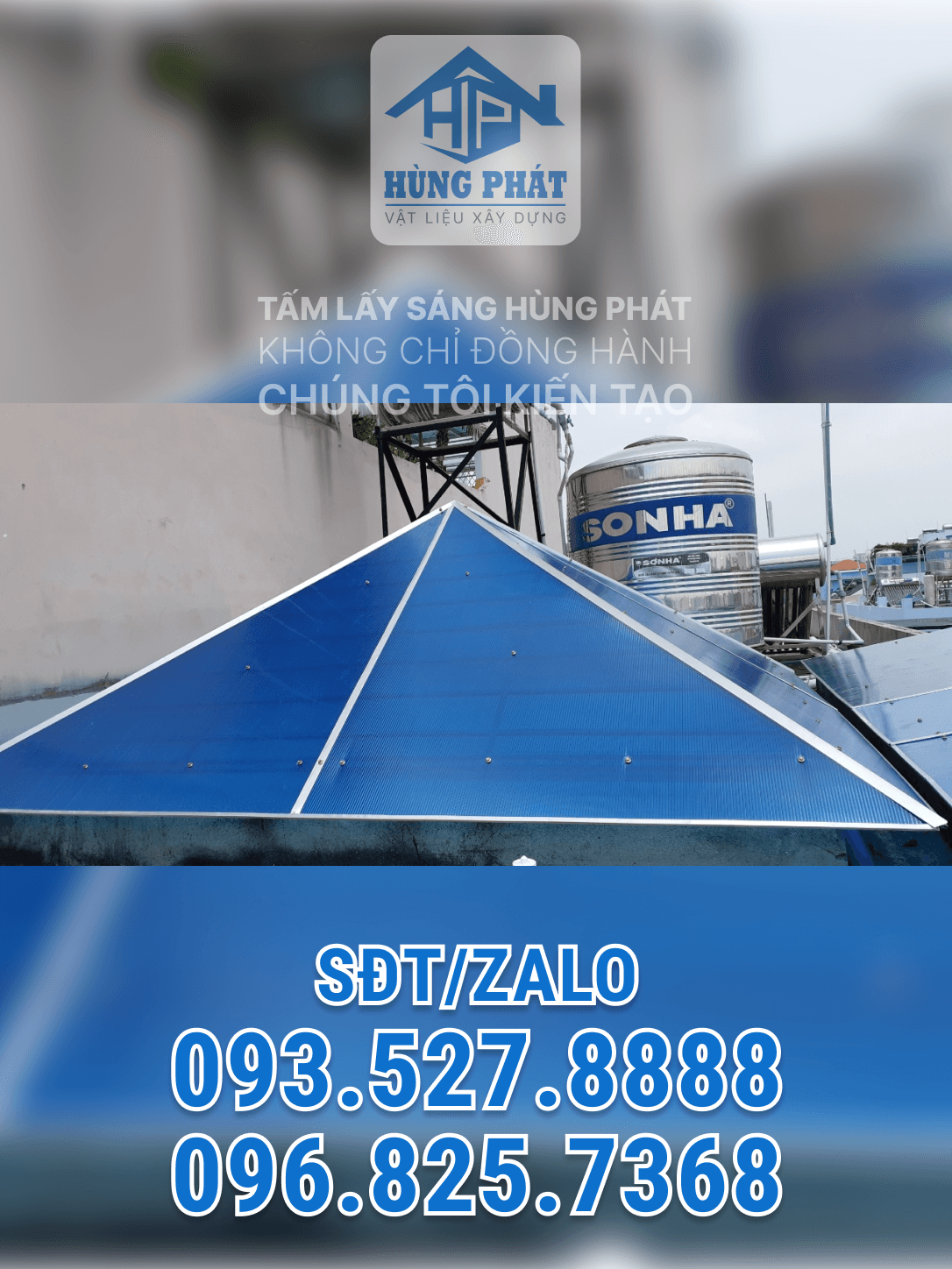 Thi công mái che biệt thự tại Quận Phú Nhuận, TP.HCM – Hùng Phát