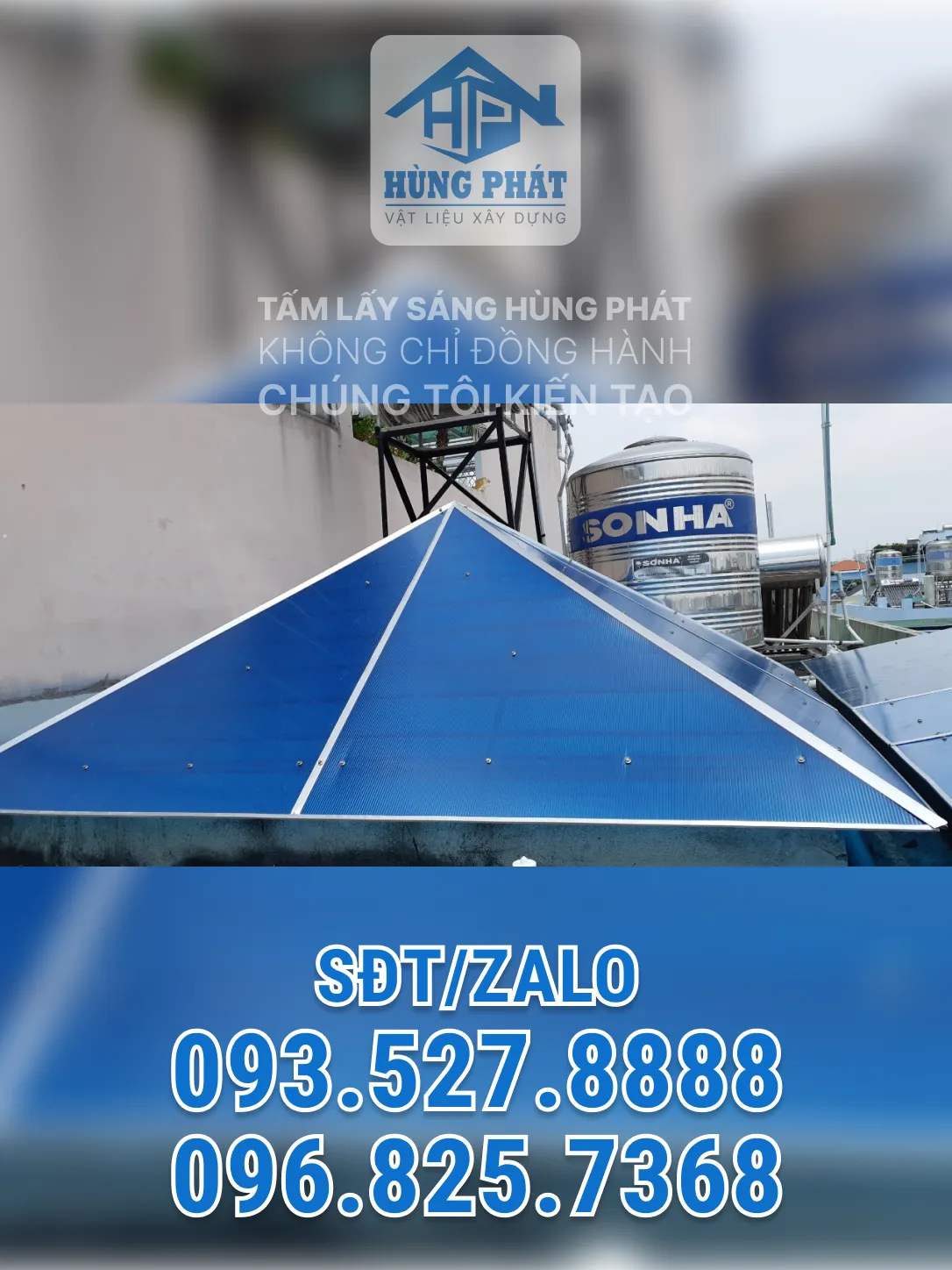 Thi công mái che biệt thự tại Quận Phú Nhuận, TP.HCM – Hùng Phát