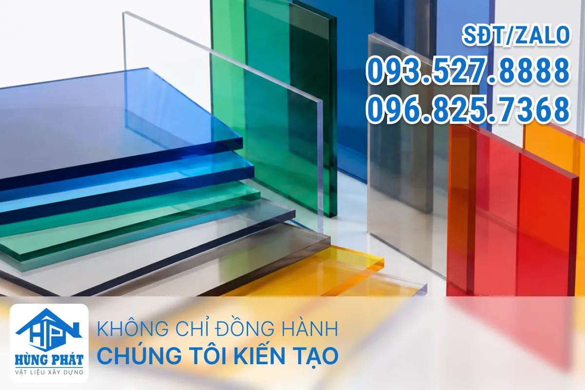 Tấm Polycarbonate Đặc 8mm